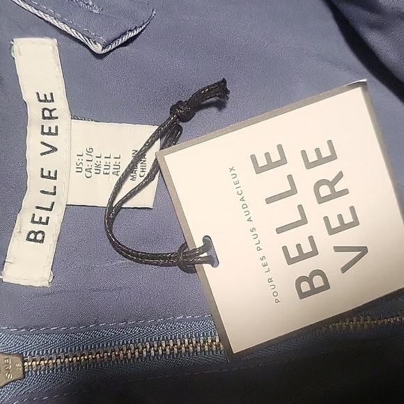 Women's Blue Denim Top - Picture 4 of 11